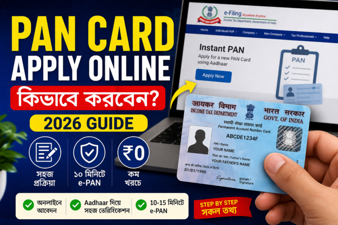 pan card apply online